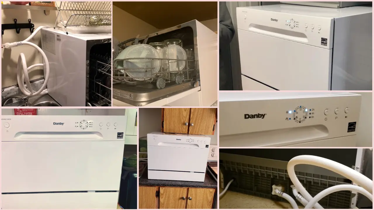 Danby DDW621WDB Countertop Dishwasher