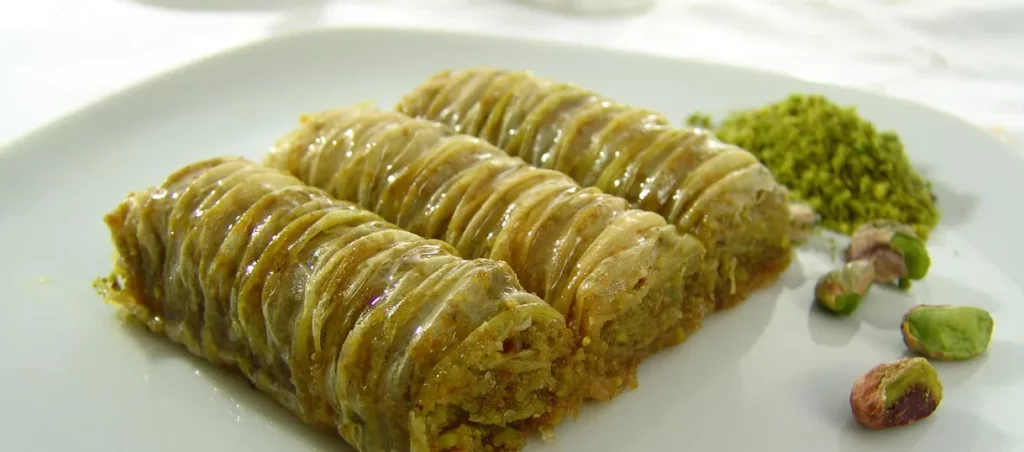 baklava on a plate