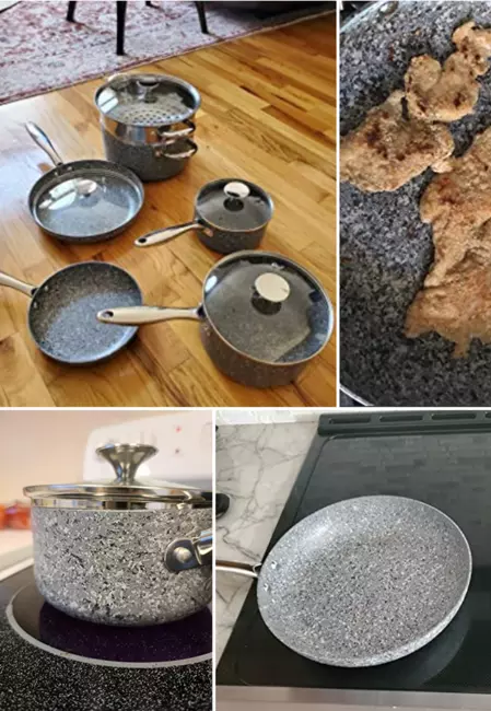 michelangelo-granite-cookware-set-on-stove