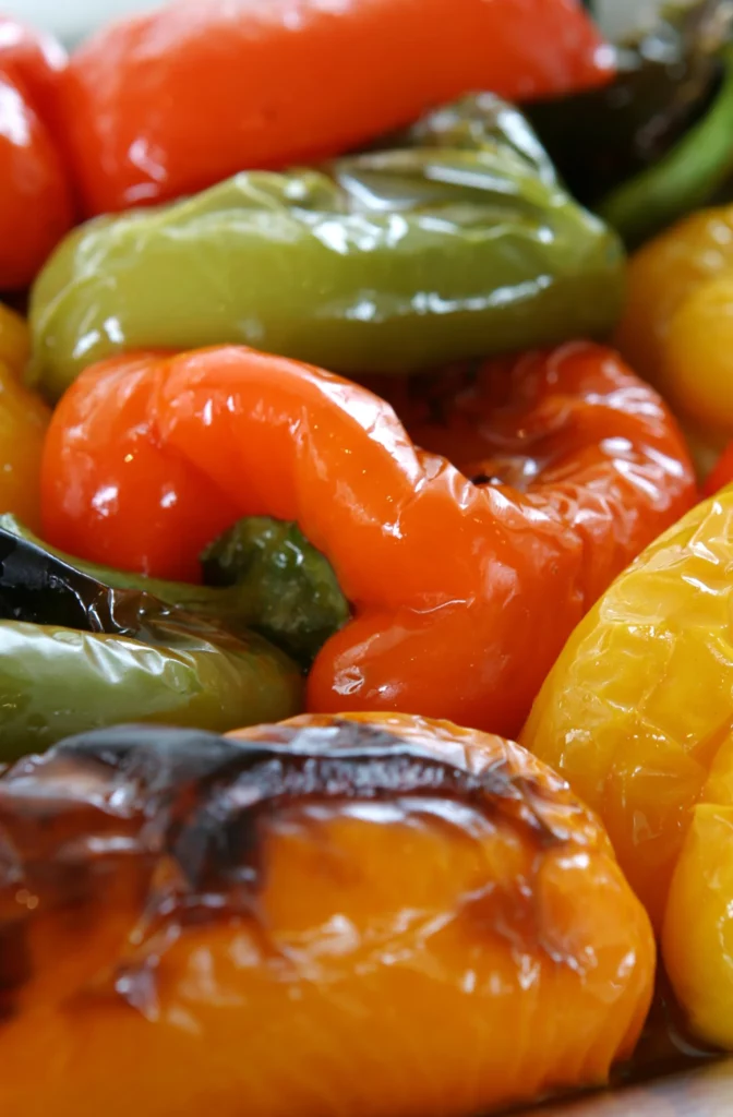 different types of air fryer roasted peppers
